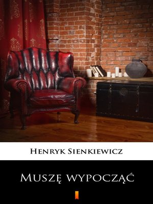 cover image of Muszę wypocząć